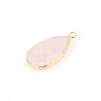 Pendentif Quartz Rose Pierre Naturelle