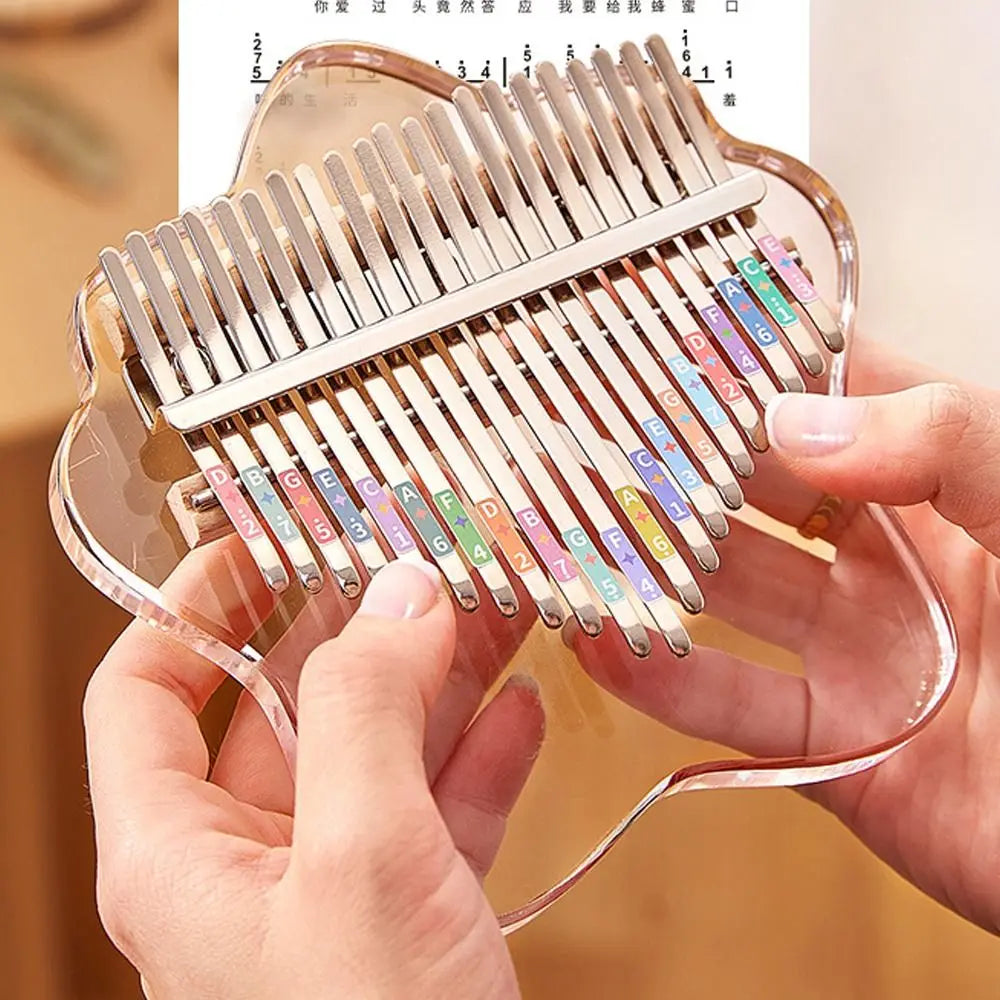 Kalimba 17 Lames Transparent