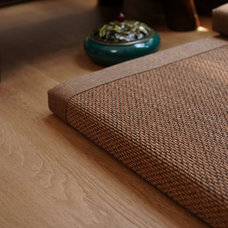 Coussin Yoga Ergonomique en Fibre de Coco et Bambou Naturel