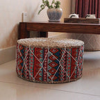 Coussin de Méditation Tressé Fibres Naturelles