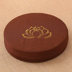 Coussin de Méditation Rond 40X6CM Zafu