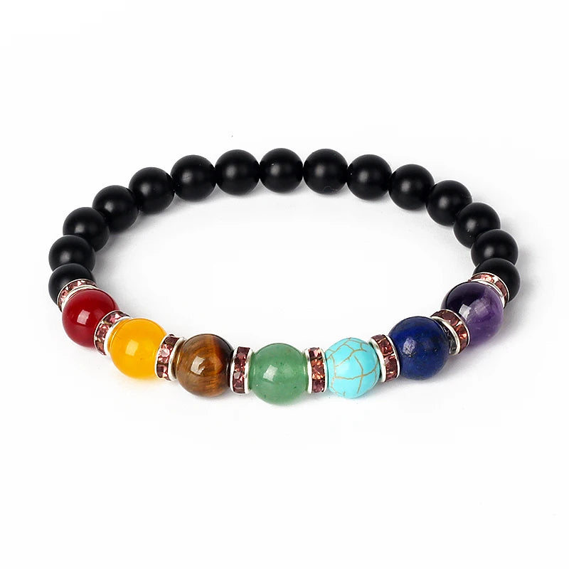 Bracelet de Lithothérapie 7 Chakras