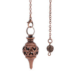 Pendule Divinatoire Radiesthésie Metal Reiki Égyptien Professionnel
