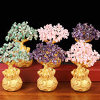 Arbre de Bonheur Feng Shui Pierre Naturelle