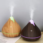 Diffuseur Huile Essentielle Bois LED 350ML