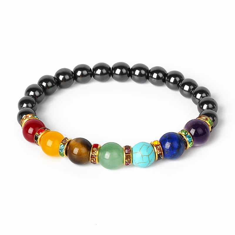 Bracelet de Lithothérapie 7 Chakras