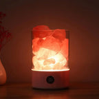 Lampe à Cristaux de Sel de l'Himalaya