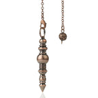 Pendule Divinatoire Radiesthésie Metal Reiki Égyptien Professionnel