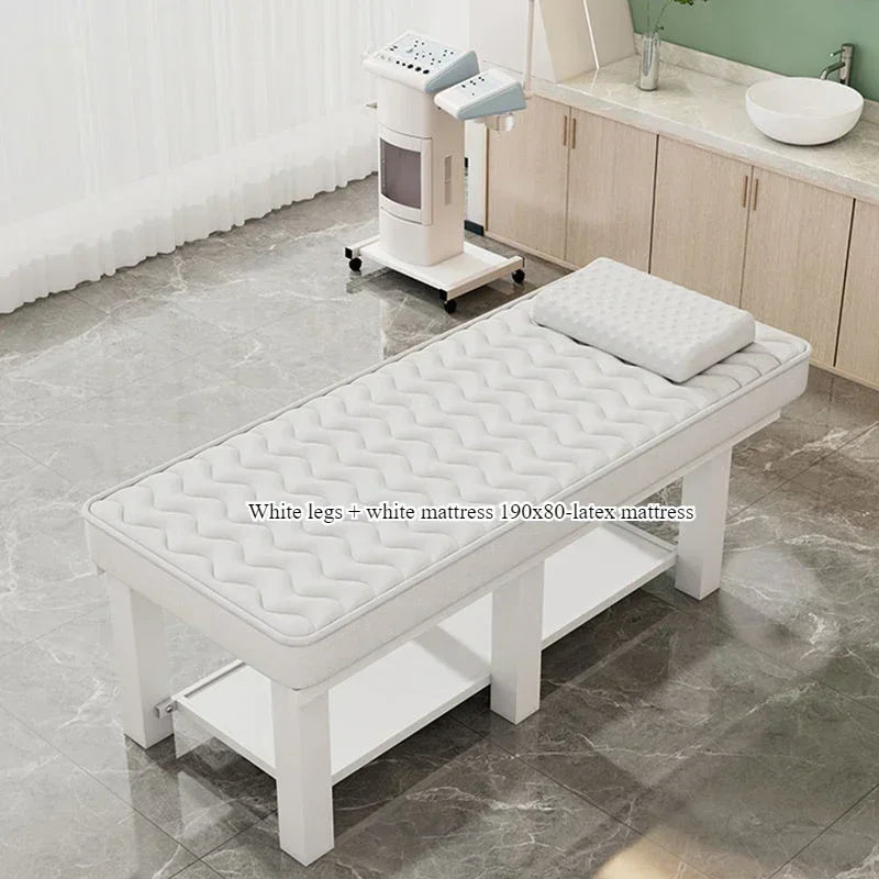 Table de Massage Fixe en Bois