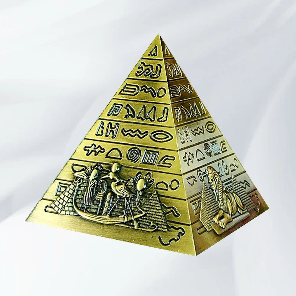 Pyramide à Souhait en Bronze Egyptienne
