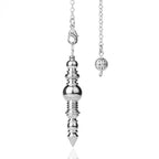 Pendule Divinatoire Radiesthésie Metal Reiki Égyptien Professionnel