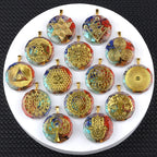 Pendentif Orgonite 7 Chakras