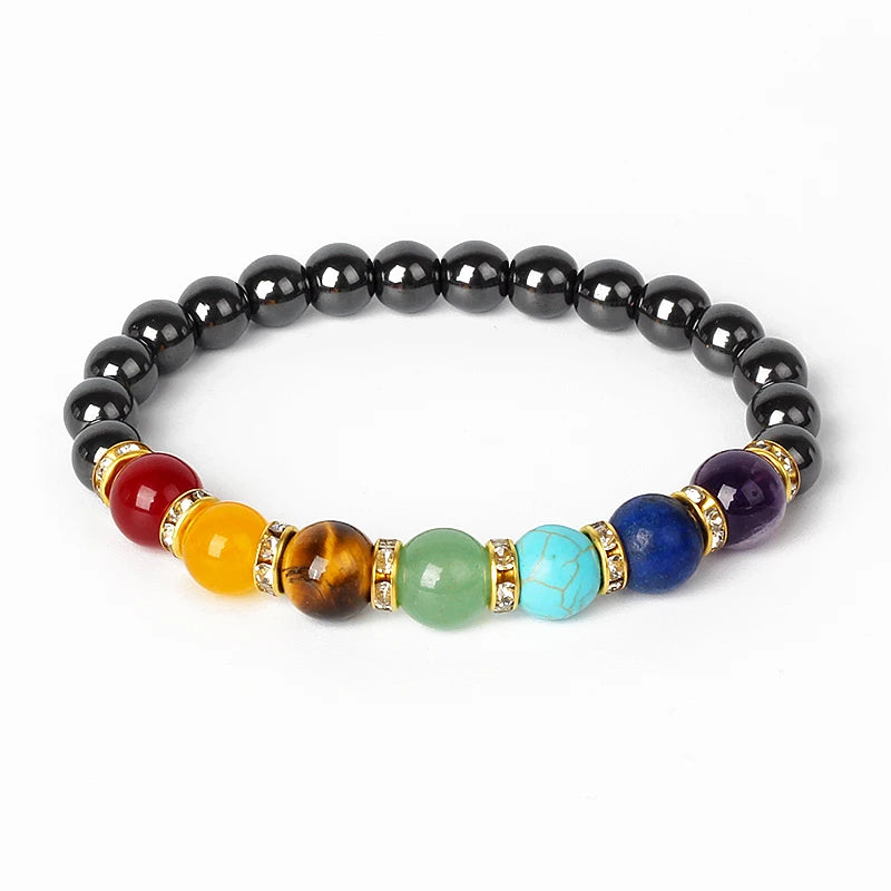 Bracelet de Lithothérapie 7 Chakras