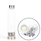 Gourde en Verre avec Cristaux 550ML