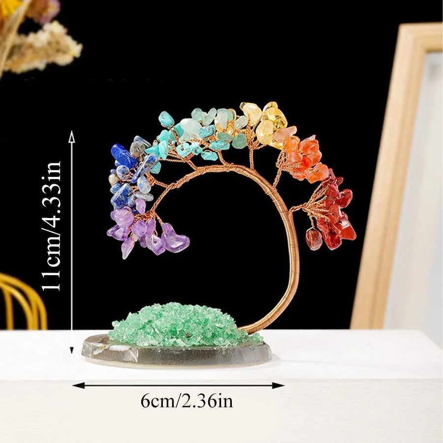 Petit Arbre du Bonheur 7 Chakras