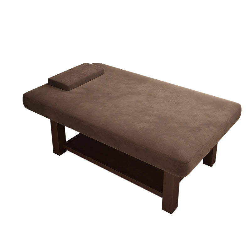 Table de Massage Fixe en Velours