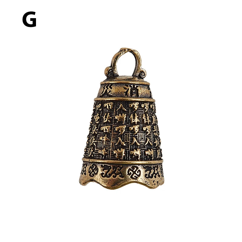 Petite Cloche Tibétaine en Laiton