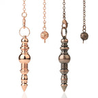 Pendule Divinatoire Radiesthésie en Cuivre Laiton