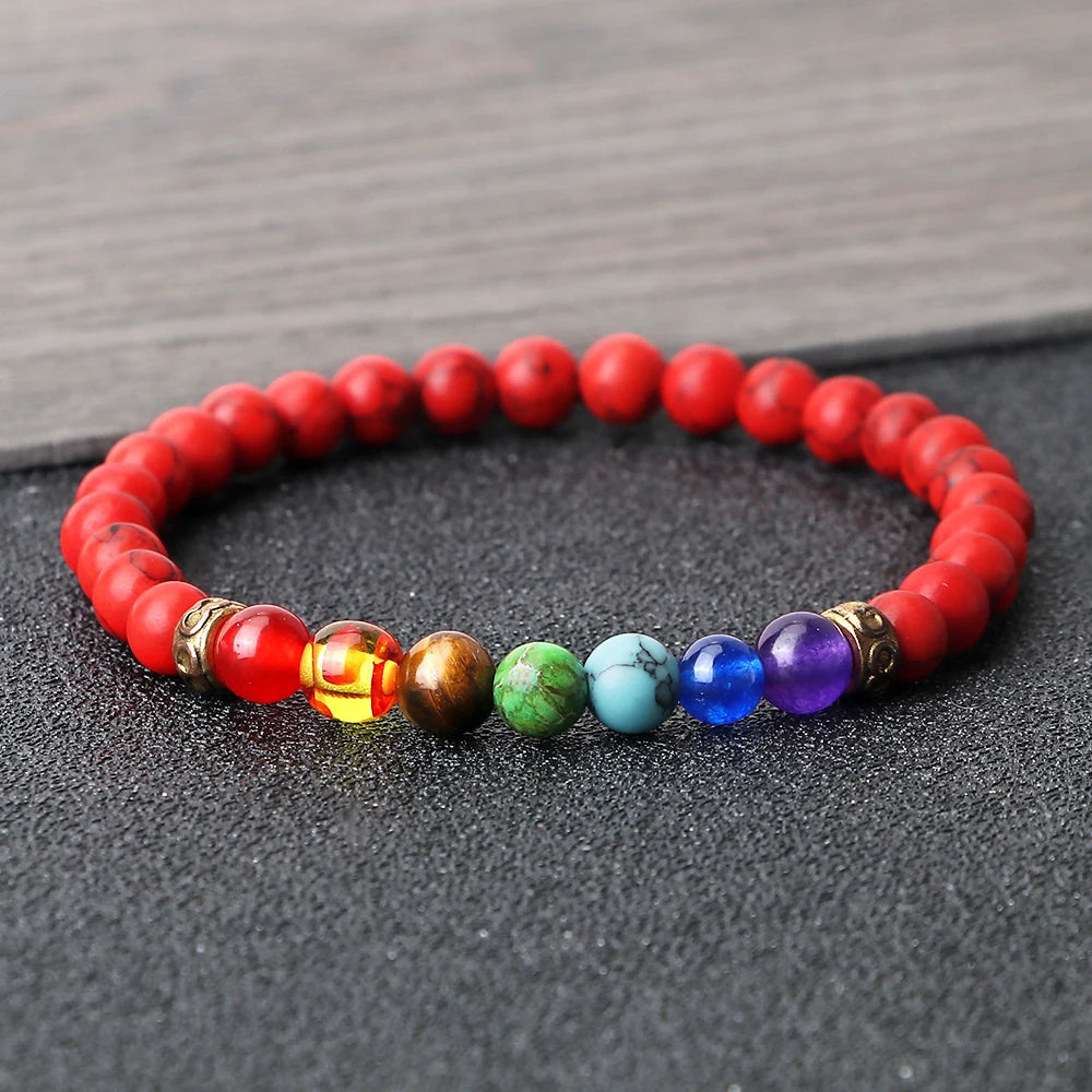 Bracelet 7 Chakras pour Femme