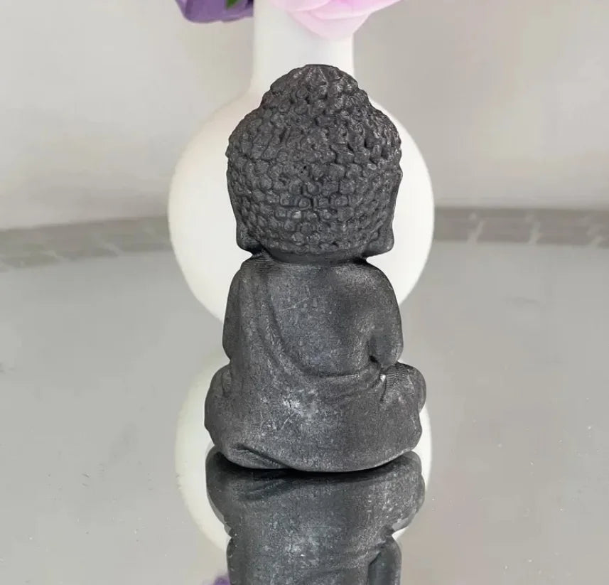 Statue Bouddha 70mm en Shungite