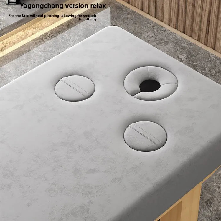 Table de Massage Fixe en Bois Massif