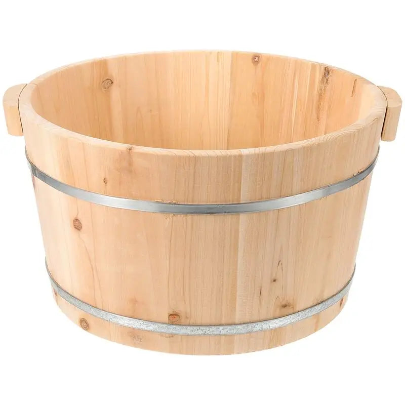 Bassine en Bois pour Bain de Pieds