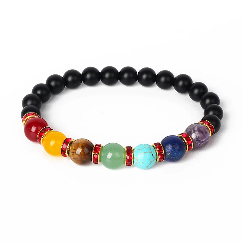 Bracelet de Lithothérapie 7 Chakras