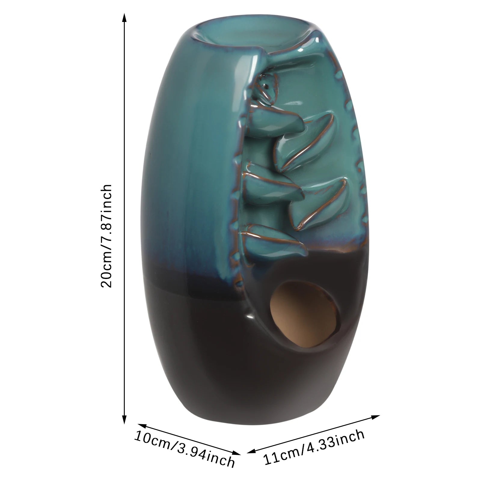 Porte Encens Céramique Cascade