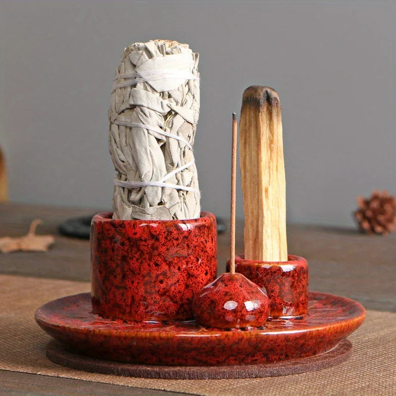 Porte Encens Sauge Palo Santo Universel