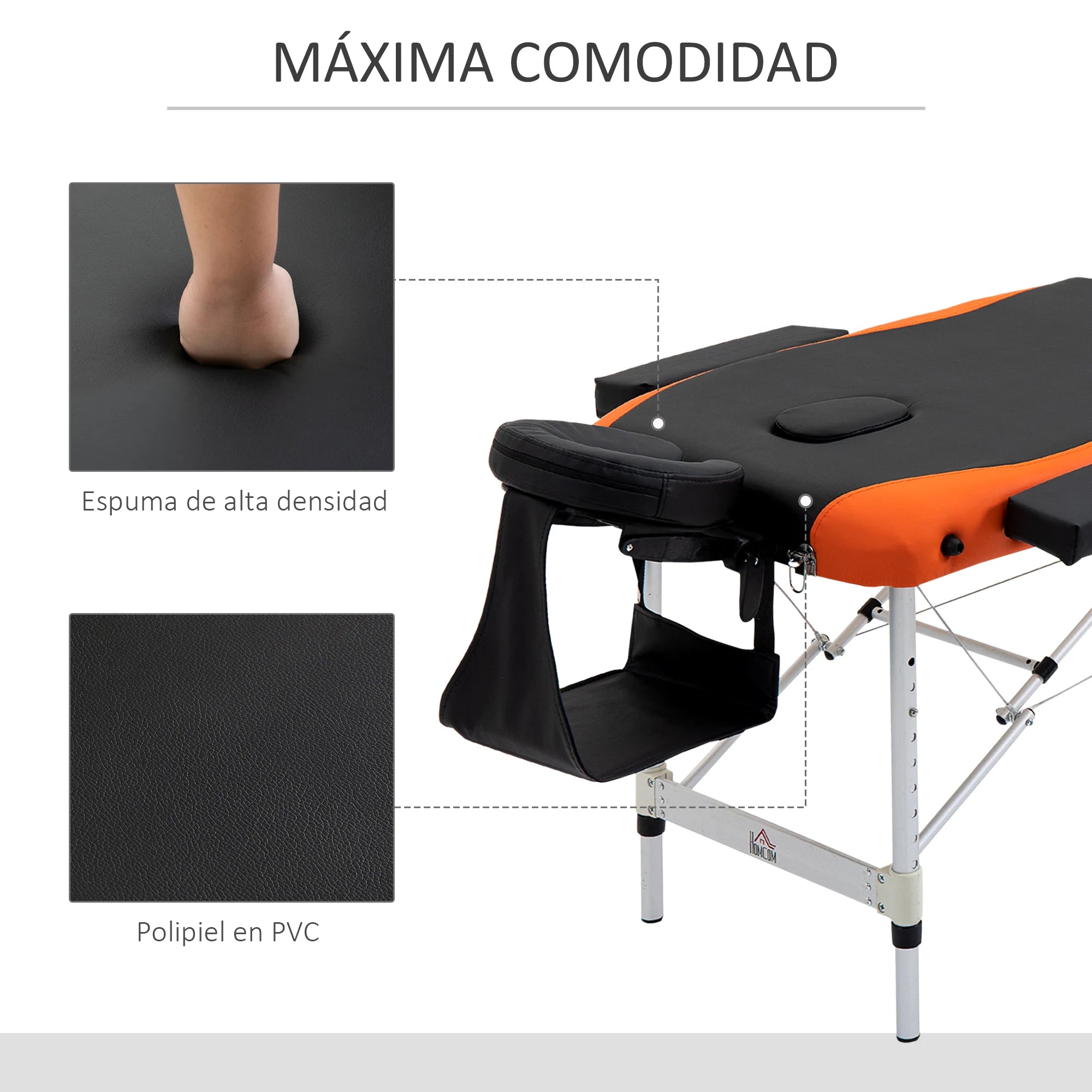 Table de Massage Pliante Aluminum 185X60Cm