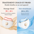 Masseur Electrique Visage EMS et LED