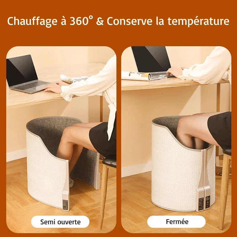 Mode utilisation Chauffeuse Pieds