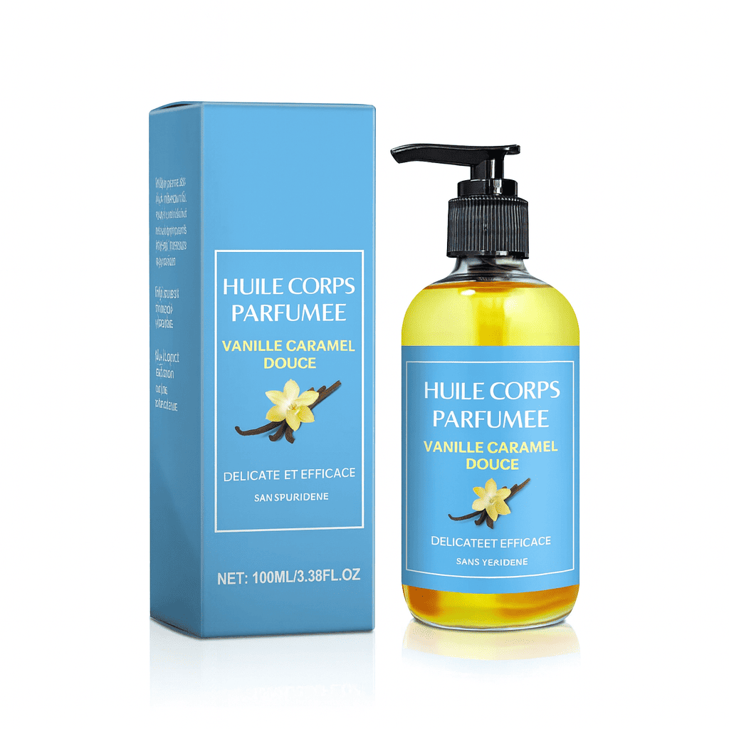 Huile de Massage Caramel Vanille