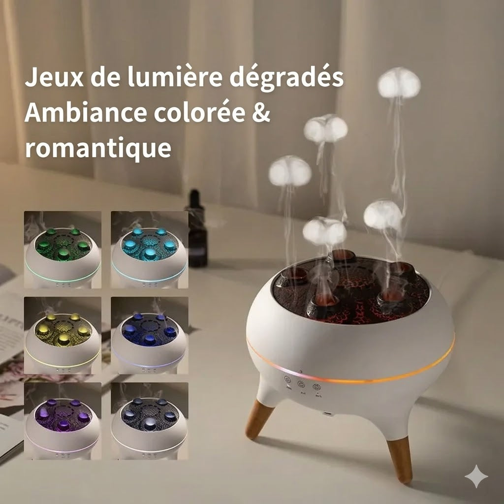 Diffuseur d'Huiles Essentielles Anneaux de Fumée 250ml