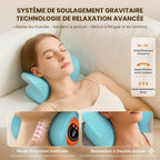 Coussin de Massage Cervical Chauffant Électrique