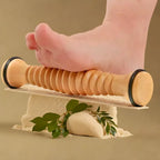 Rouleau de Massage Pied en Bois